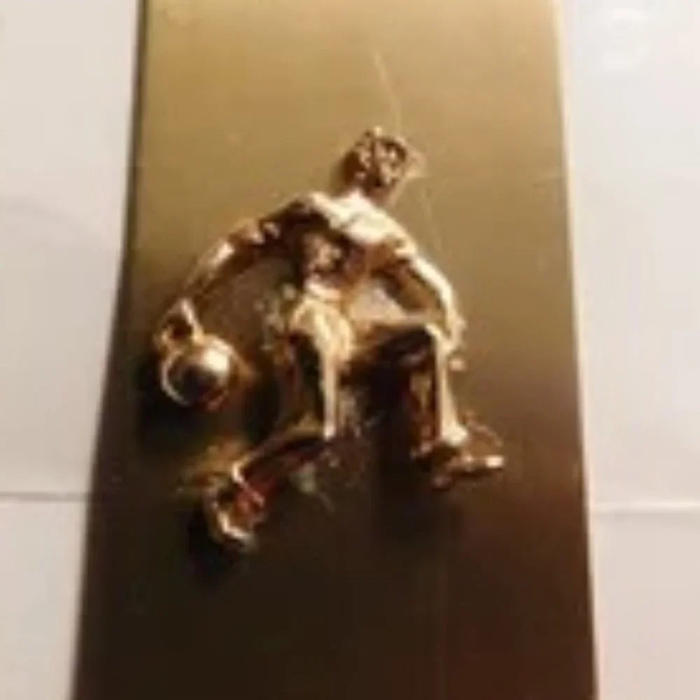 Vintage Bowler's Money Clip